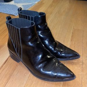 Marc Fisher Patent Leather Boots